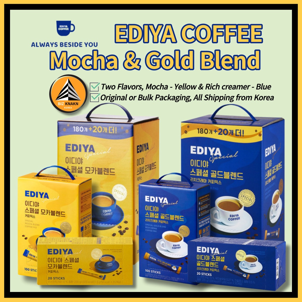 [EDIYA COFFEE] Korean coffee specialty coffee mix mocha blend gold