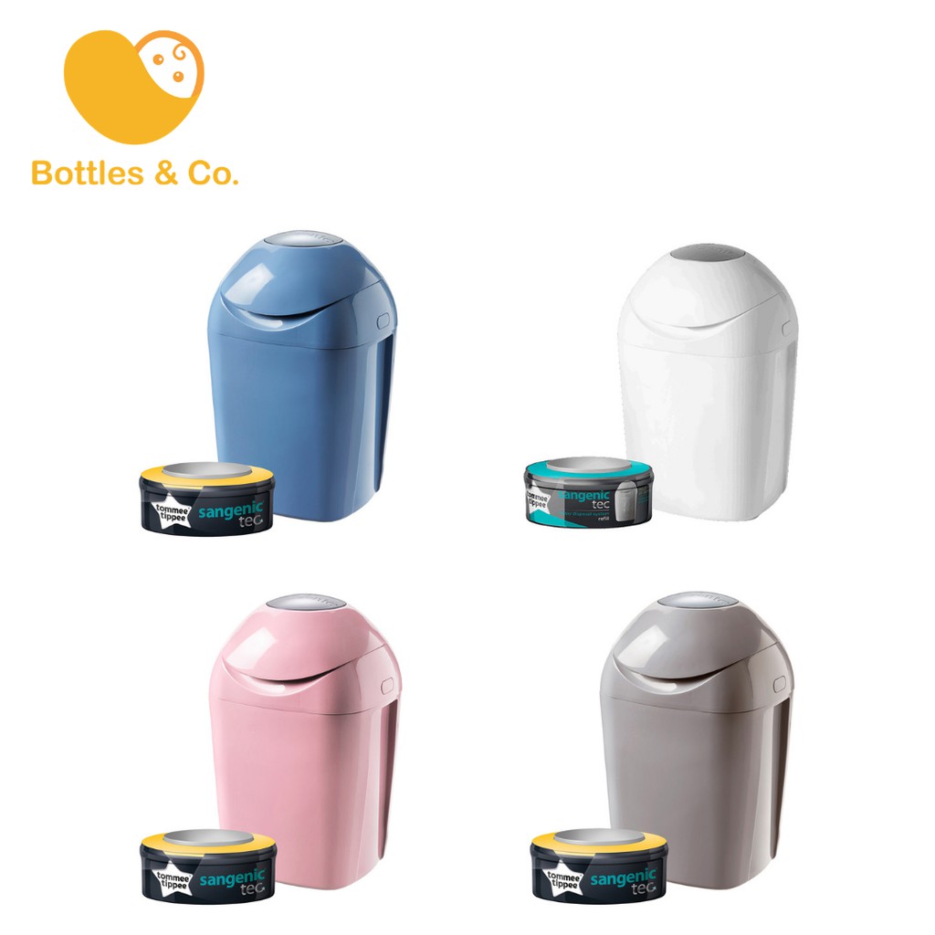 tommee tippee sangenic tec nappy disposal bin unit