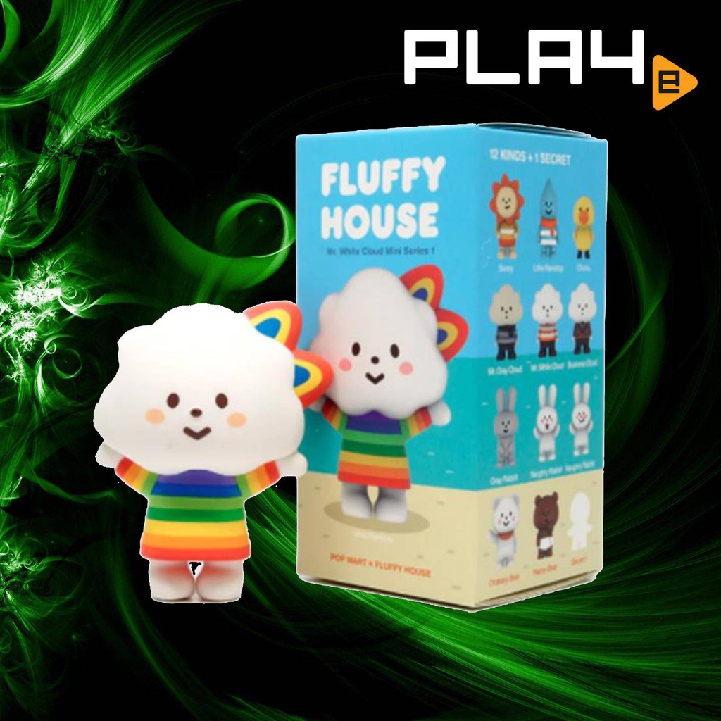 POP MART FLUFFY HOUSE Mini Series 1 Mini Figure Designer Toy Ordinary Bear 