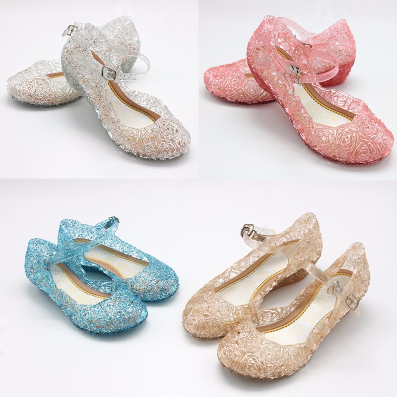 crystal jelly shoes