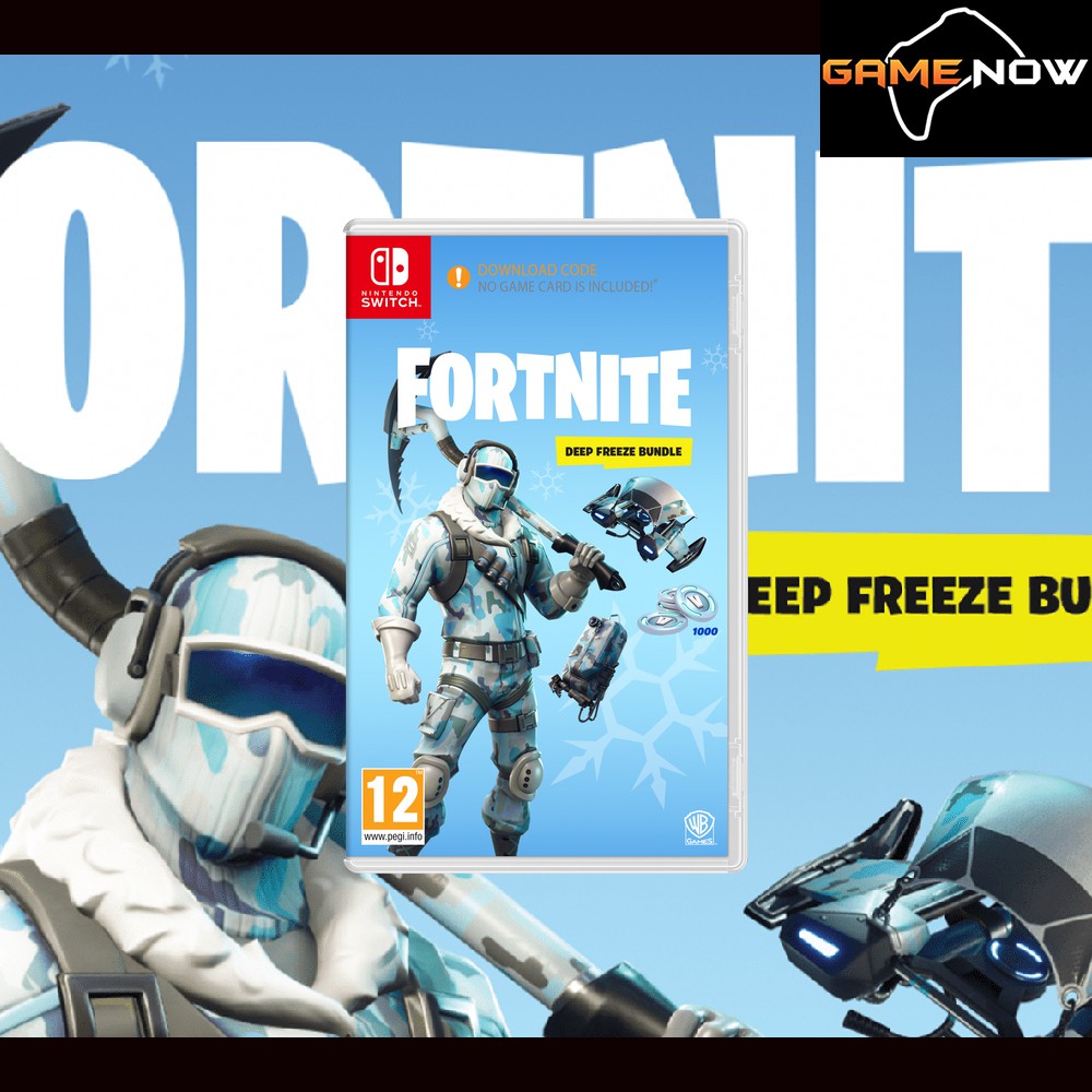 fortnite deep freeze bundle nintendo switch code