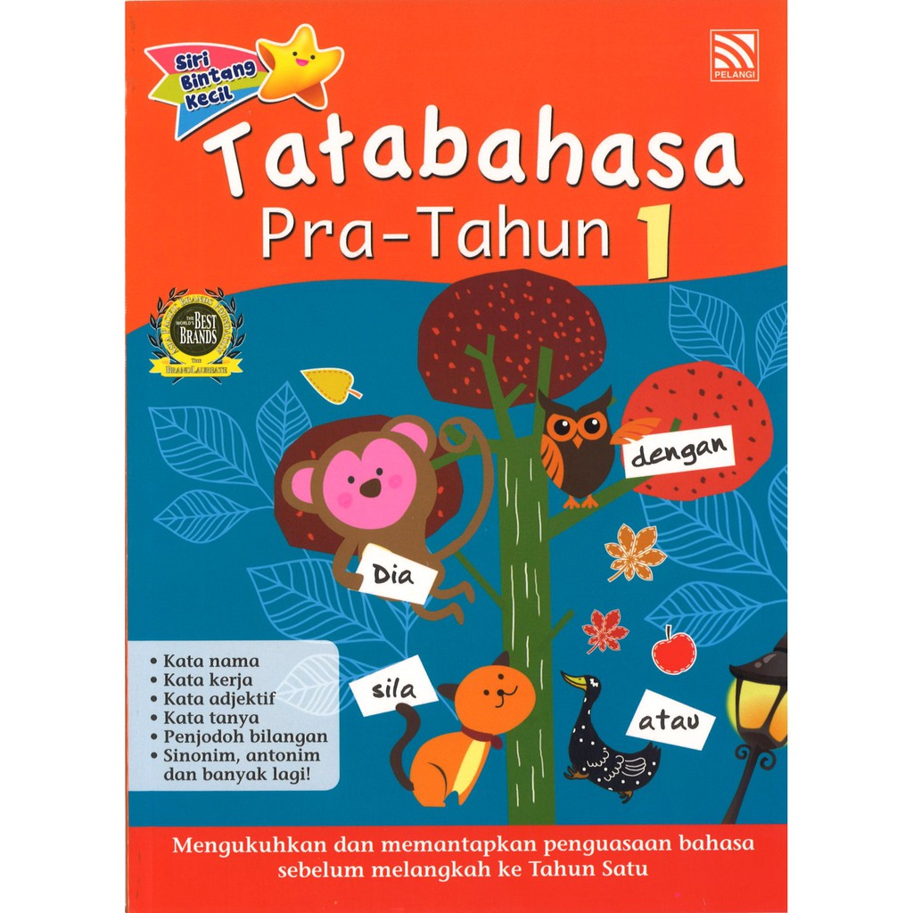 Siri Bintang Kecil Tatabahasa Pra Tahun 1 Pre Primary Malay 9789830096971 Shopee Singapore