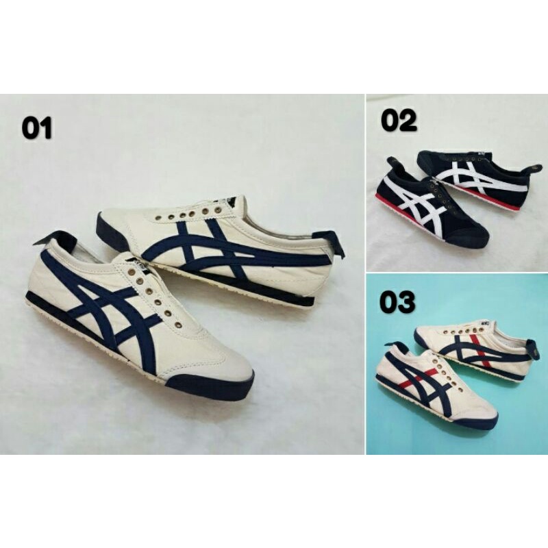 Slip Shoes ON Without Rope ONITSUKA TIG X R IMPORT