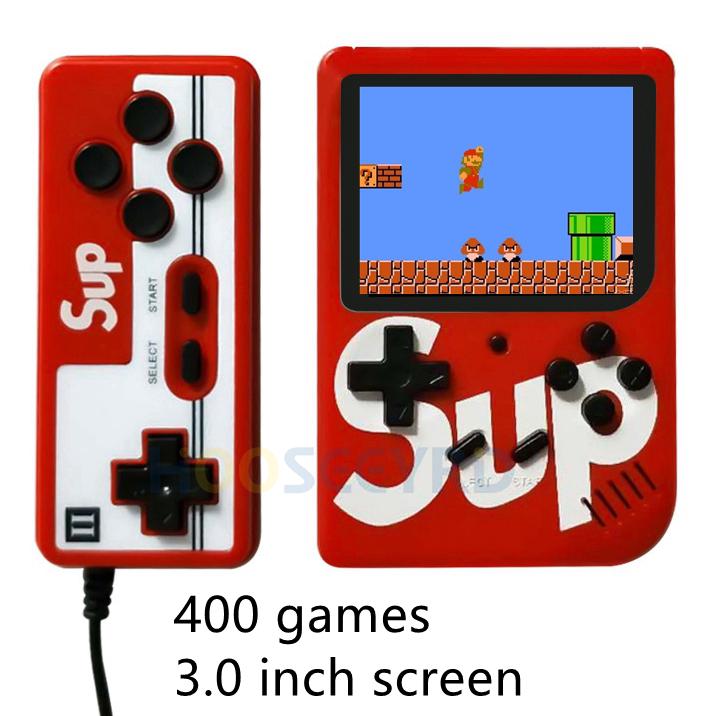 400Game SUP Gameboy Portable Handheld Video Game Console Support Double Players