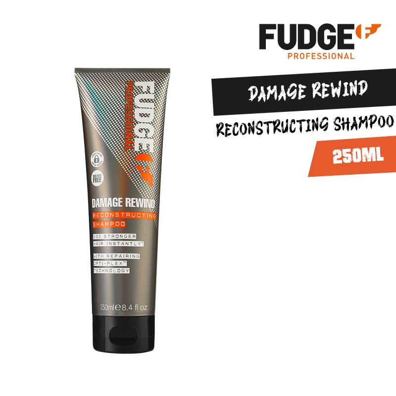 Fudge Damage Rewind Reconstructing Shampoo 250ml (90 Stronger Hair