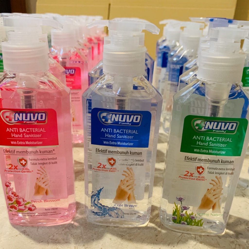 SG Ready Stock 250ml Nuvo Hand Sanitizer Shopee Singapore