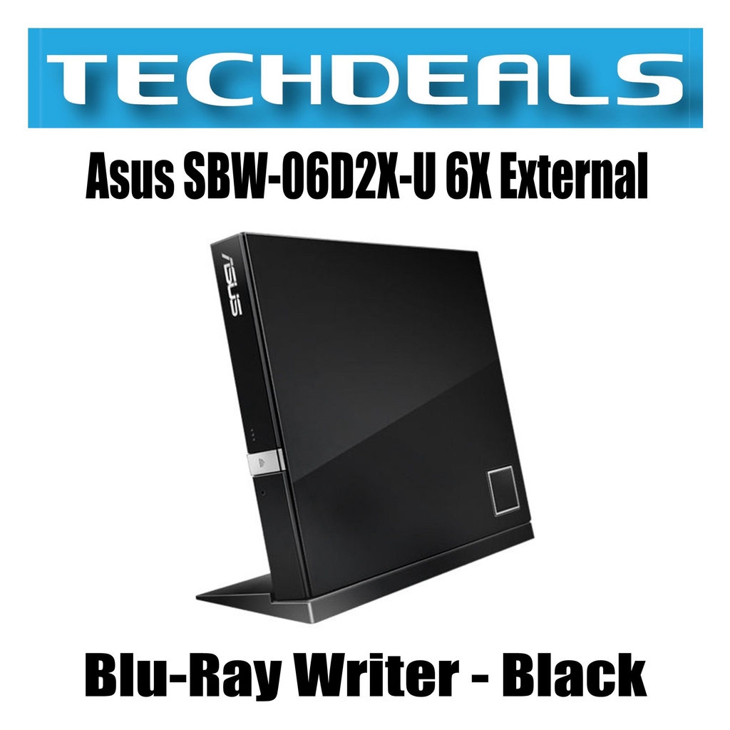 Asus SBW06D2XU 6X External BluRay Writer Black Shopee Singapore
