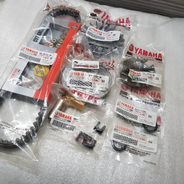 Cvt Package Mio Sporty Nouvo Fino Old Mio Soul Old Ori Yamaha Free Silder 3 Pcs Shopee Singapore