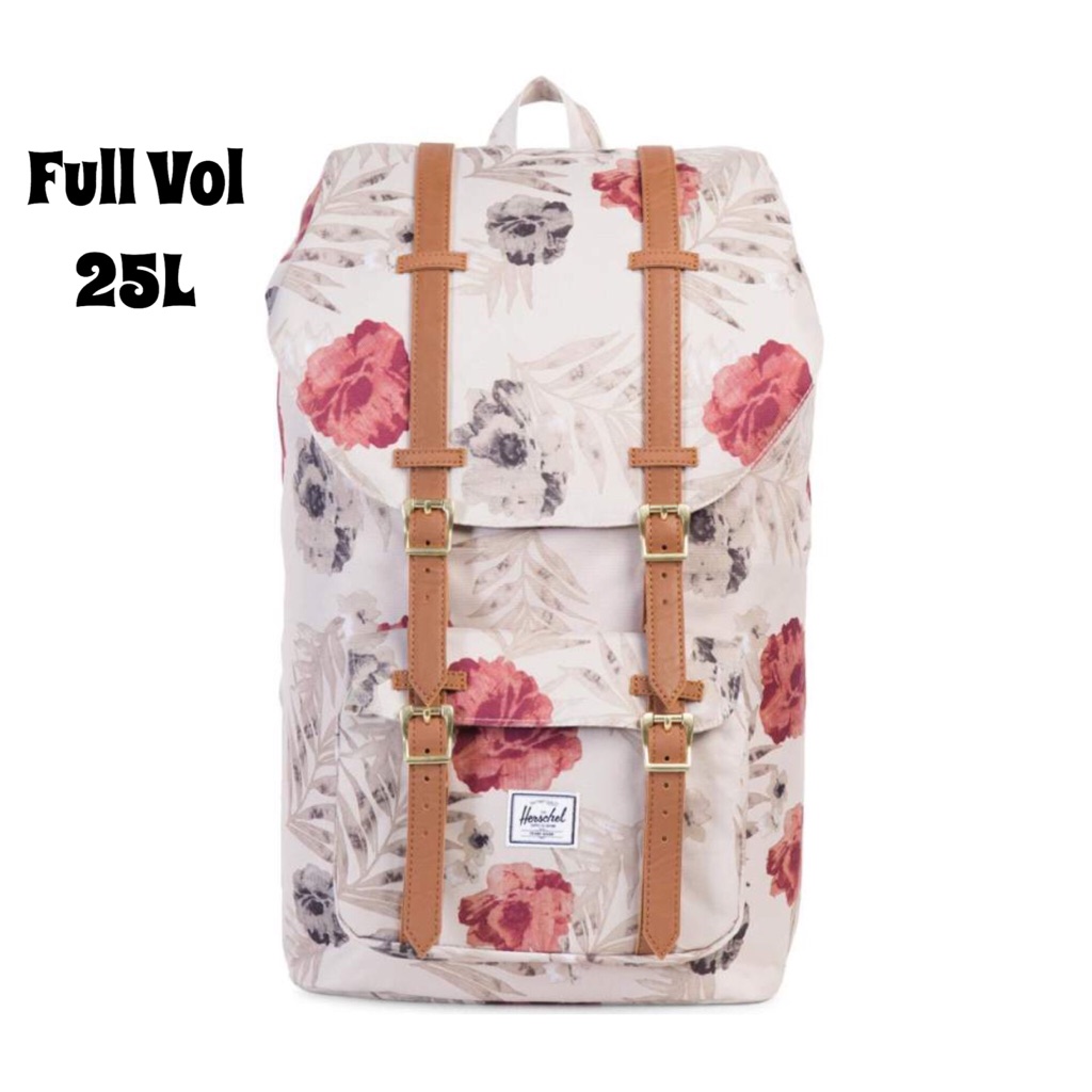 herschel floral bag