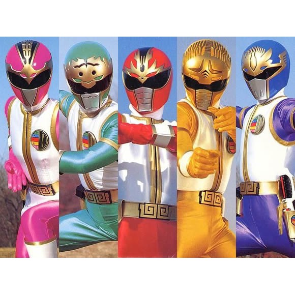 Shop Malaysia Gosei Sentai Dairanger Episode 1 50 With Movie Dvd Shopee Singapore