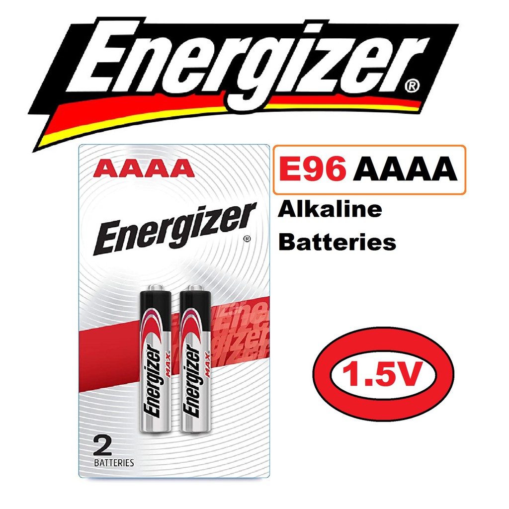 Energizer E96 AAAA primary alkaline battery 2 Cells per Pack Shopee