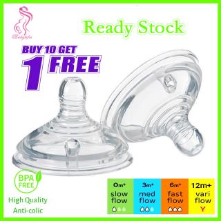 For Tommee Tippee Puting Teat Nipple Baby For Tommee Tippee Bottle Baby X Botol Susu Closer To Nature Teats Lembut Feeding Shopee Singapore