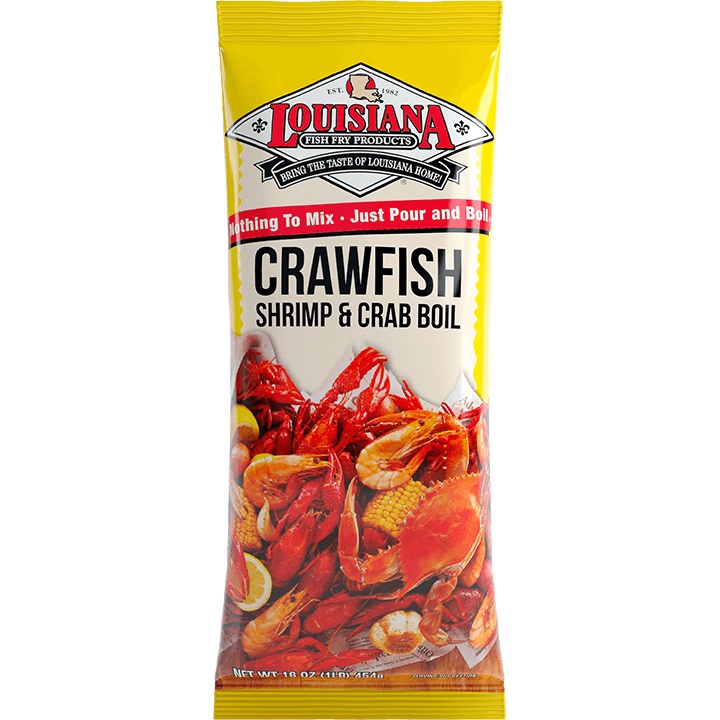 Louisiana Crawfish Shrimp & Crab Boil Seasoning Powder Bag Sauce