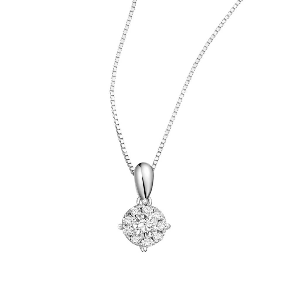 Goldheart Regalia Diamond 14K White Gold Pendant | Shopee Singapore