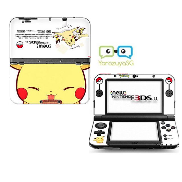 pikachu new nintendo 3ds xl