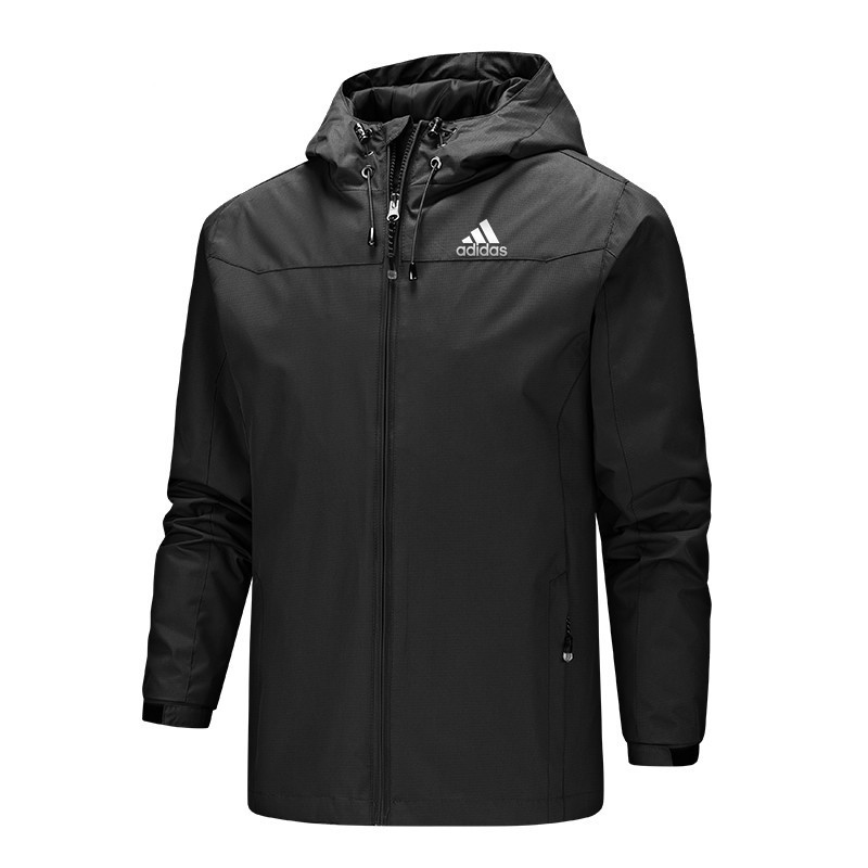 Adidas Men's Thin Hooded Windbreaker 