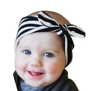 Pentagon 3pcs/set Baby Bow Hairband Headband Turban Knot Head Wrap #7