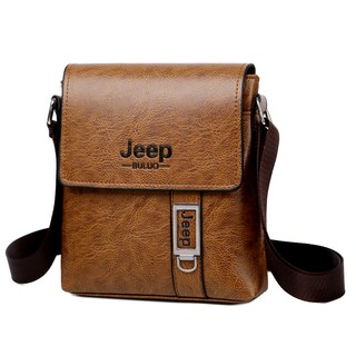 Men Business Leather Bag Casual Messenger Beg Sling Shoulder Phone Bags 391