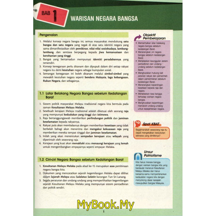 Kepentingan Sejarah Kepada Bangsa Dan Negara Boscy