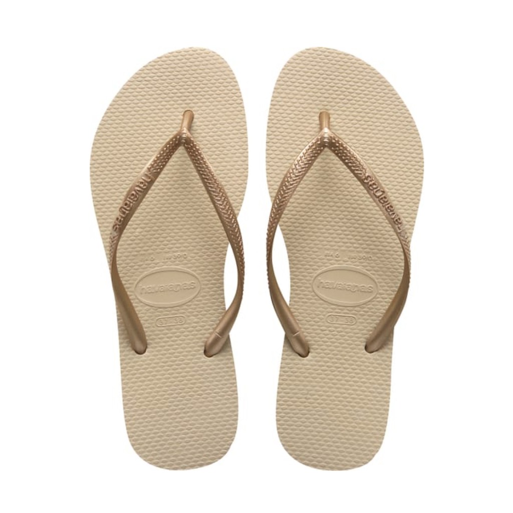 slim fit flip flops