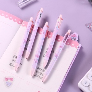 1pc Sanrio Member Series Ballpoint Pen Melody Press Ballpoint Pen Kuromi Gel Pen Exam Gel Pen Stationery Gift #7