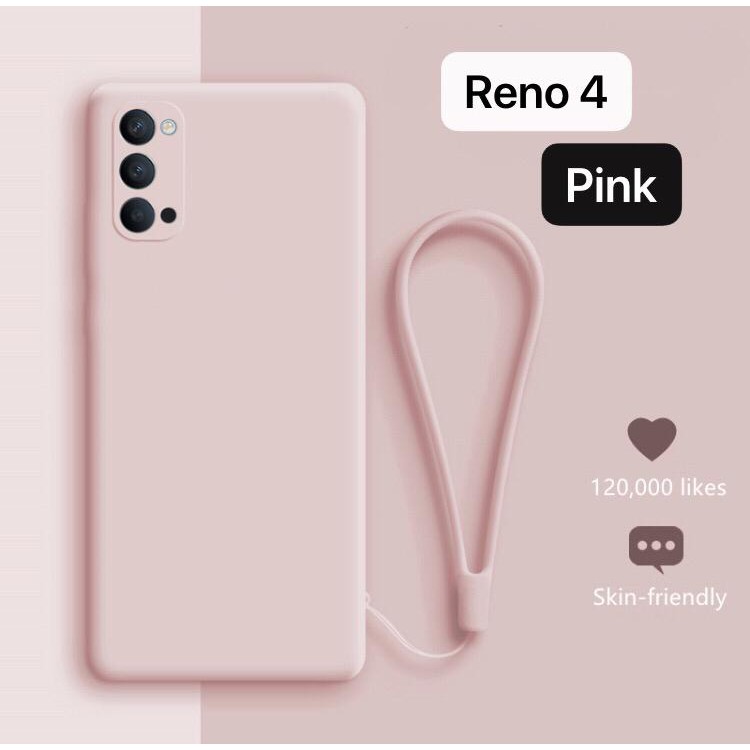 Case Oppo Reno 4 4g Reno 4f Silicone Casing Handphone Soft Case Cover Shopee Singapore 