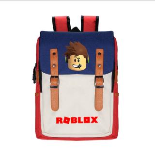 Cartoon Roblox Game Oxford Backpack Boys Girls School Bag Travel Bag Shopee Singapore - unisex roblox simple casual toile sac à dos sauvage mode
