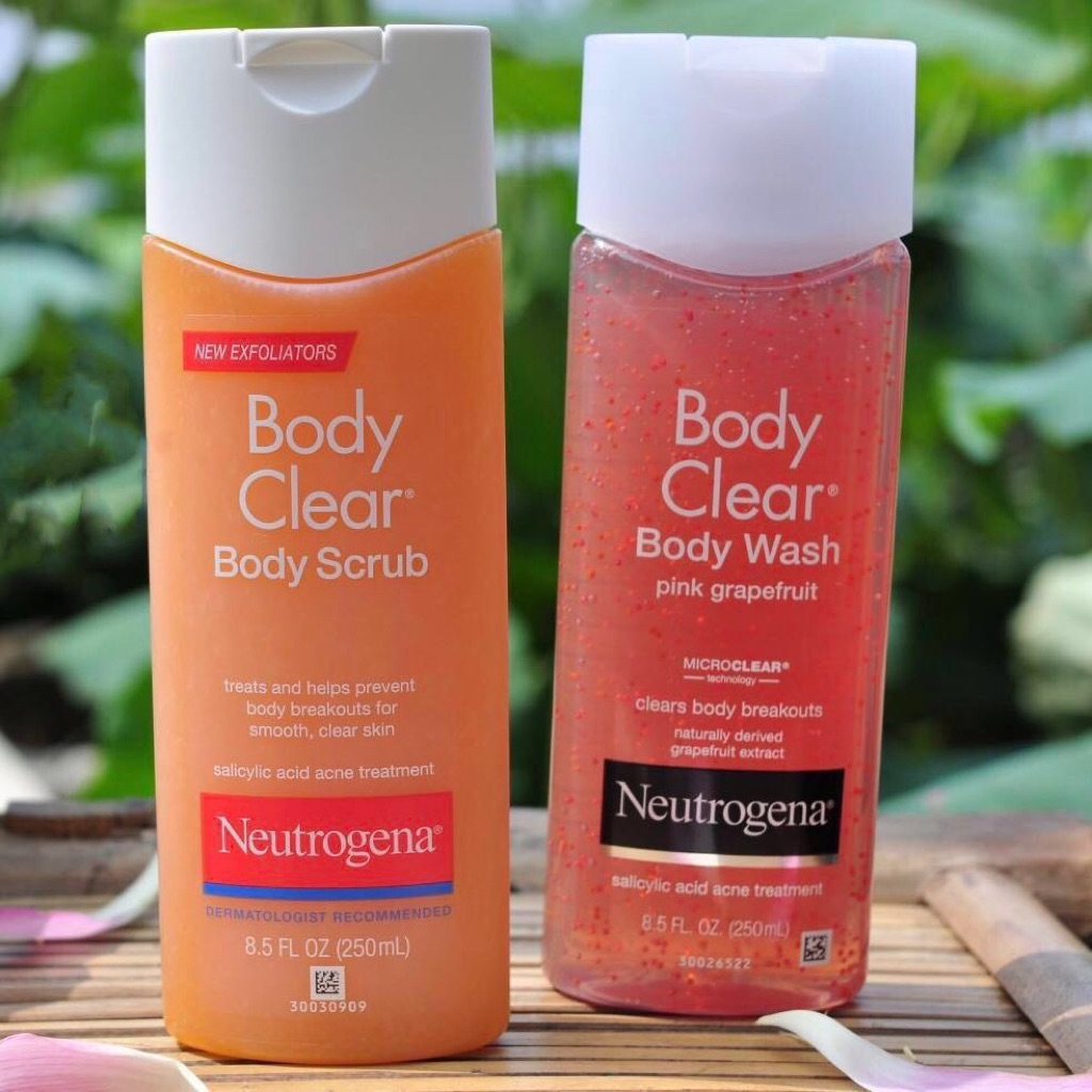 neutrogena grapefruit scrub