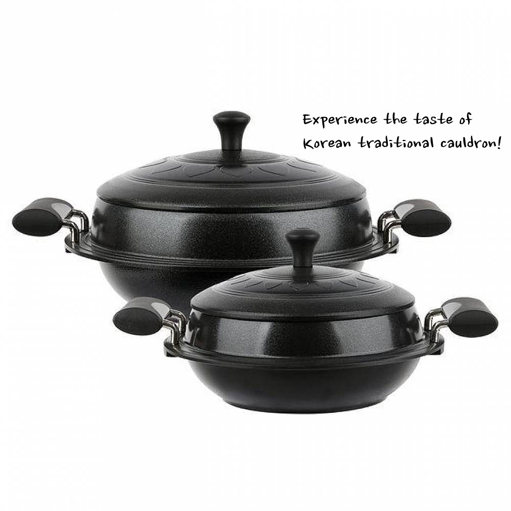 [Made in Korea]Korean Traditional Country Cast Iron Cauldron medium