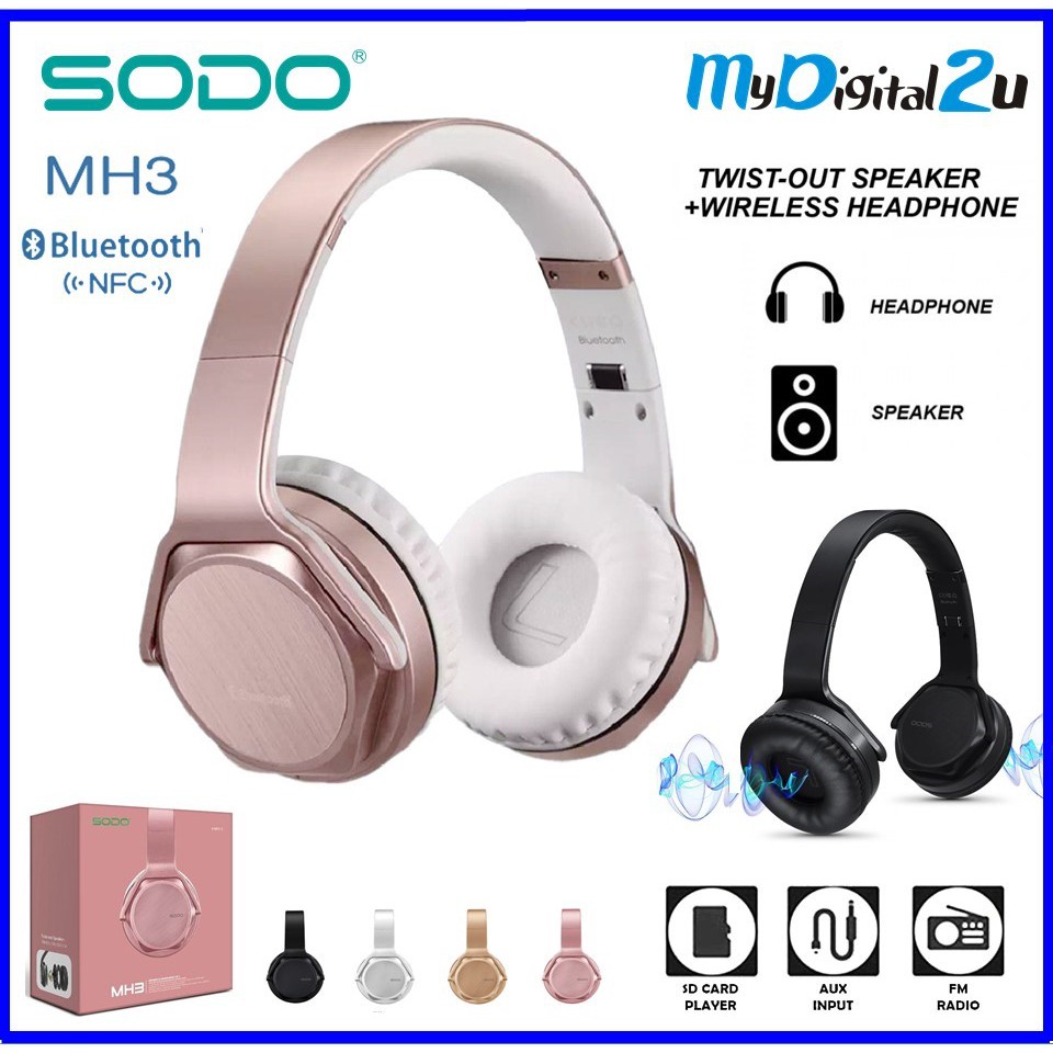 headphone bluetooth speaker