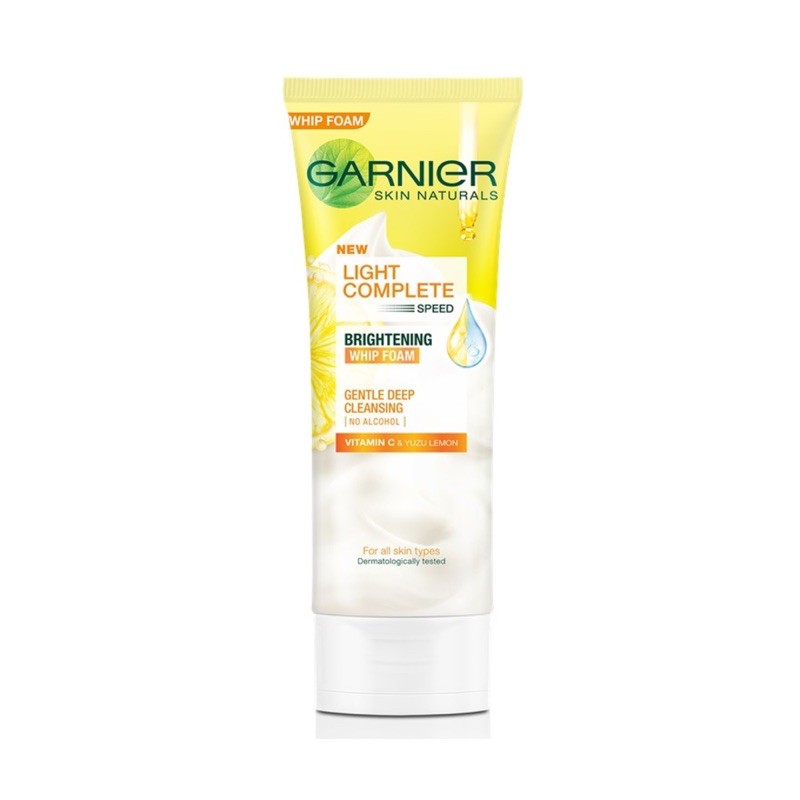 garnier yuzu lemon face wash