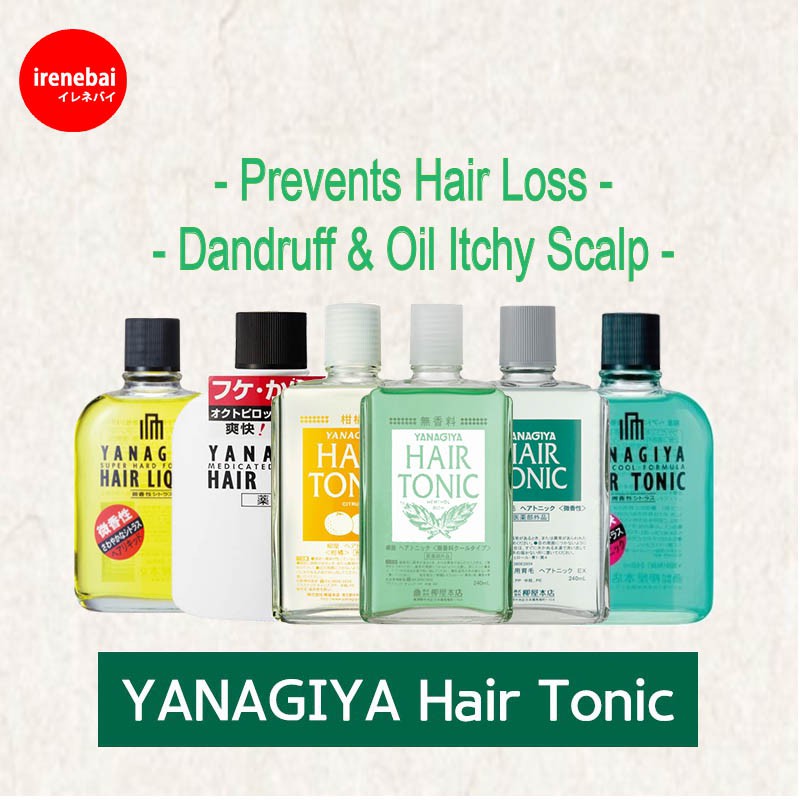 Yanagiya Hair Tonic 240ml Shopee Singapore