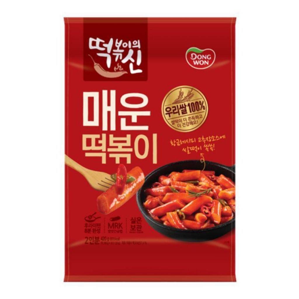 Dongwon Topokki Korean Rice Cake (Original/ Hot &amp; Spicy