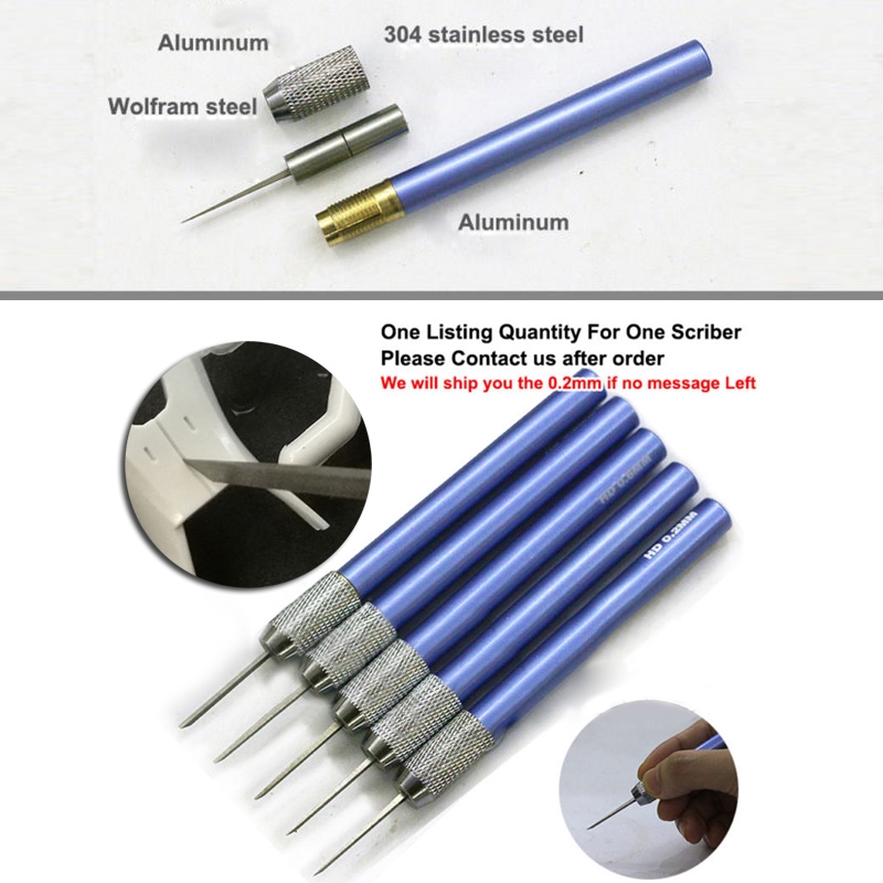 scribe line scriber tool chisel 0.2-4mm modeling tools