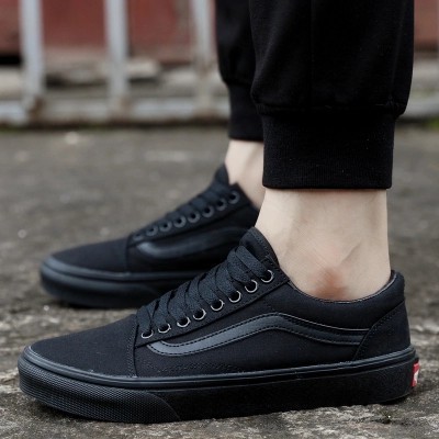 vans old skool all black original