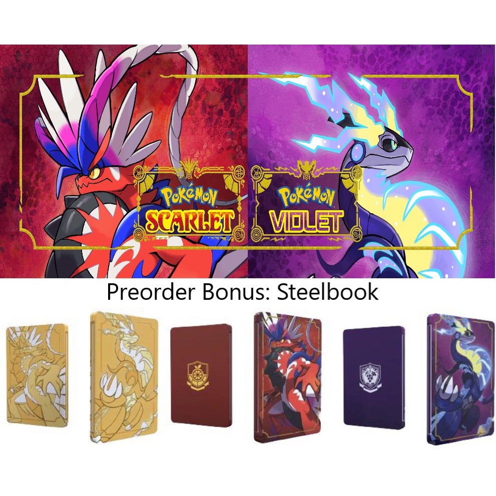 Pokemon Scarlet and Violet (Nintendo Switch) | Shopee Singapore