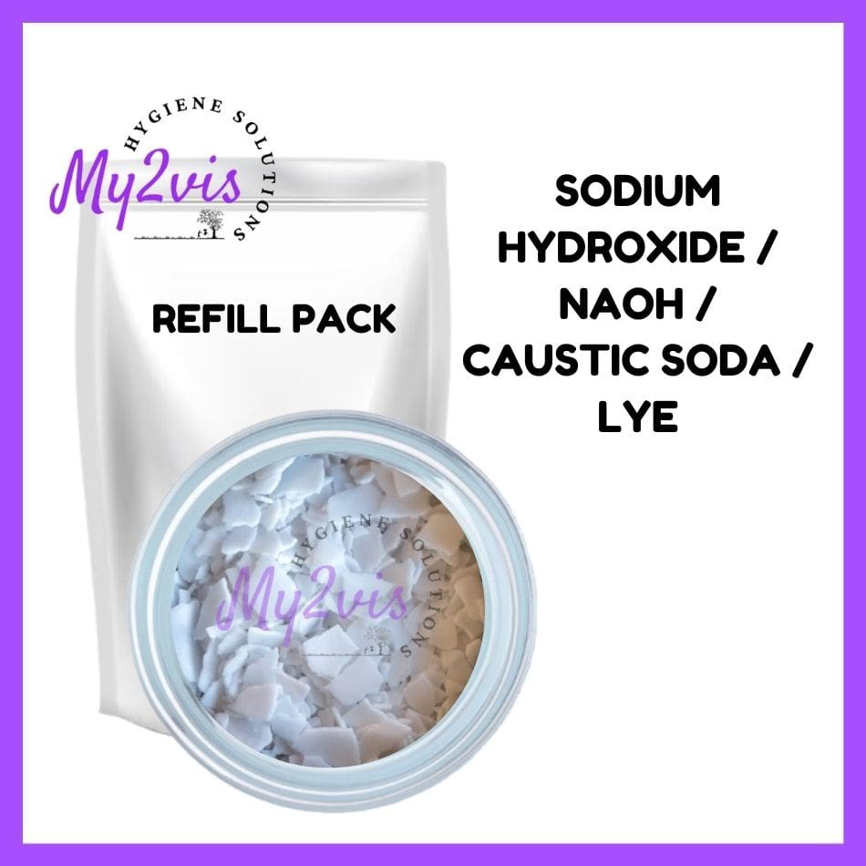 Lye Sodium Hydroxide For Making Soap Refill Pack Shopee Singapore