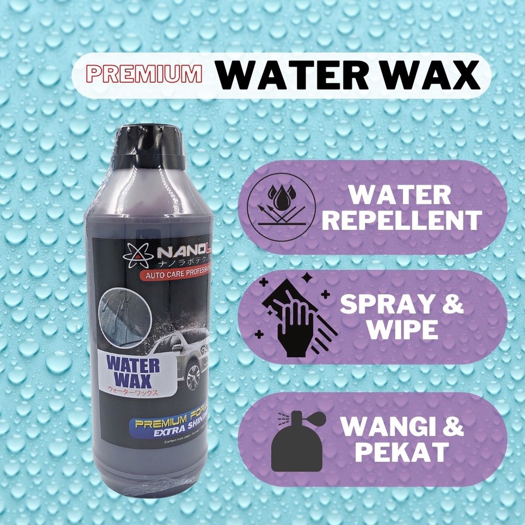 ULTIMATE Water Wax Water Coating Car Paint Water Beading Water Repellent Pengilat Cat Kereta