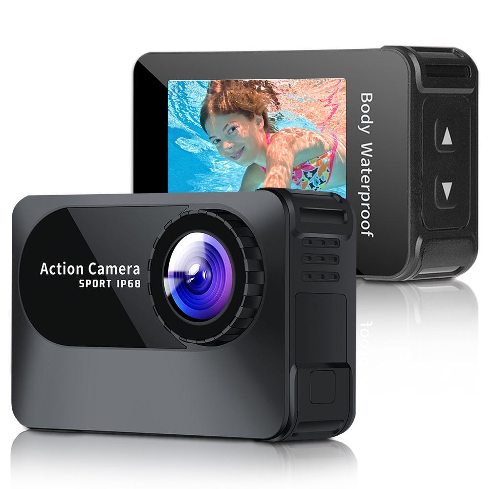 4K Ultra HD WiFi Action Camera Sport Camera 2.0 Inch Screen 10M 150D