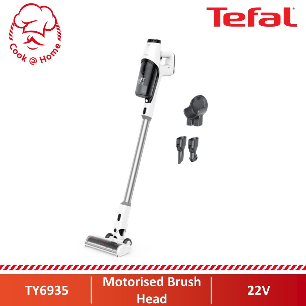Tefal TY6935 Xpert 3.60 Handstick Vacuum Cleaner (White) Shopee