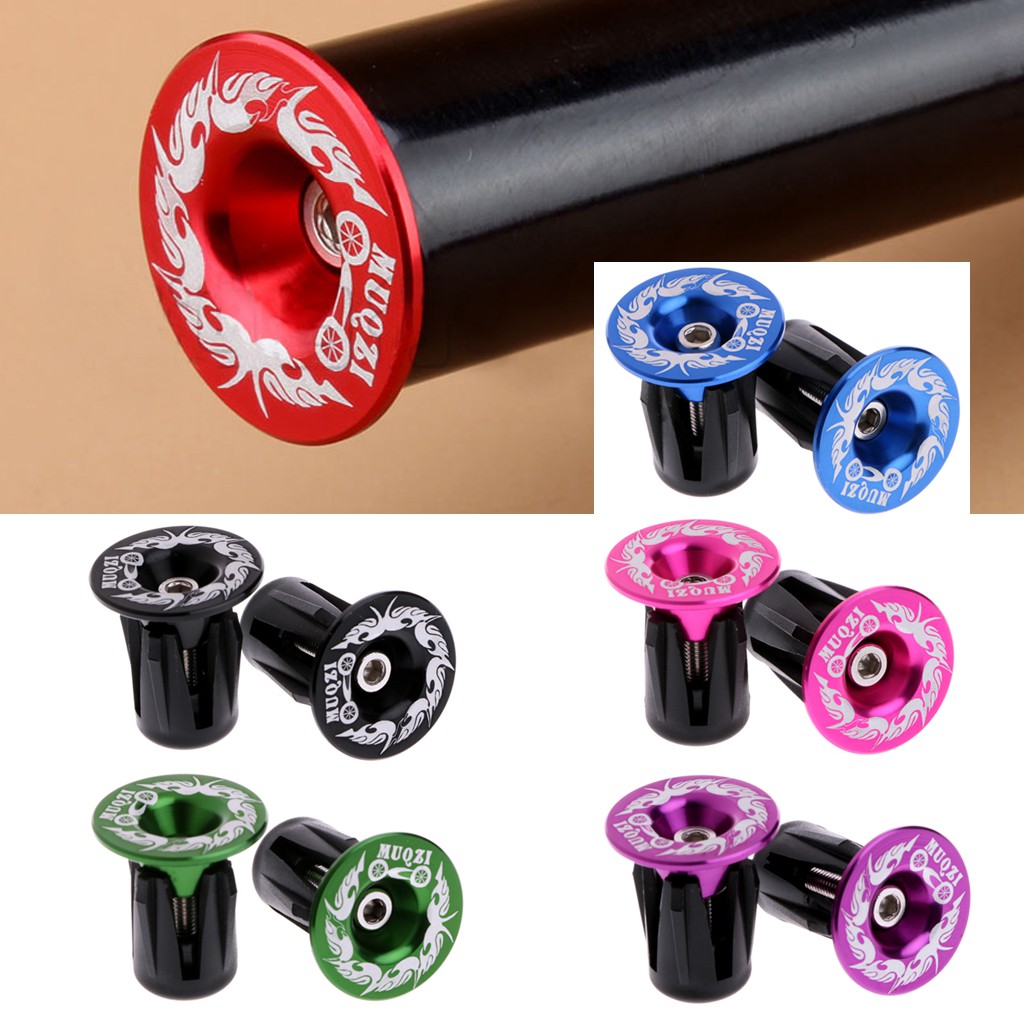 mtb handlebar end caps