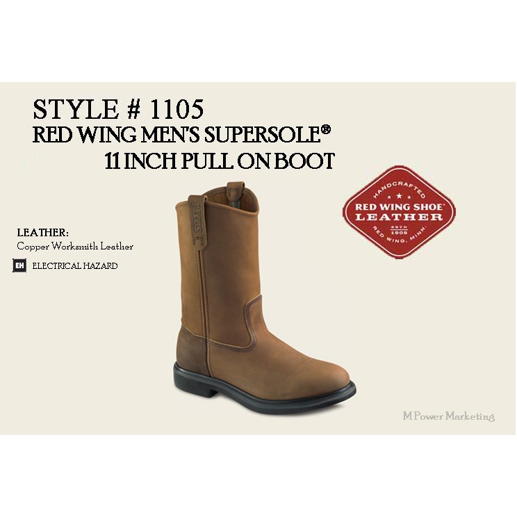 red wing boots 1105