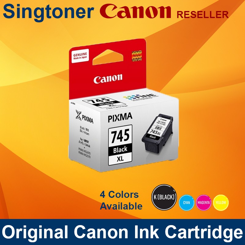 Canon 745XL Black / 746XL Color Ink Cartridges for Pixma ...