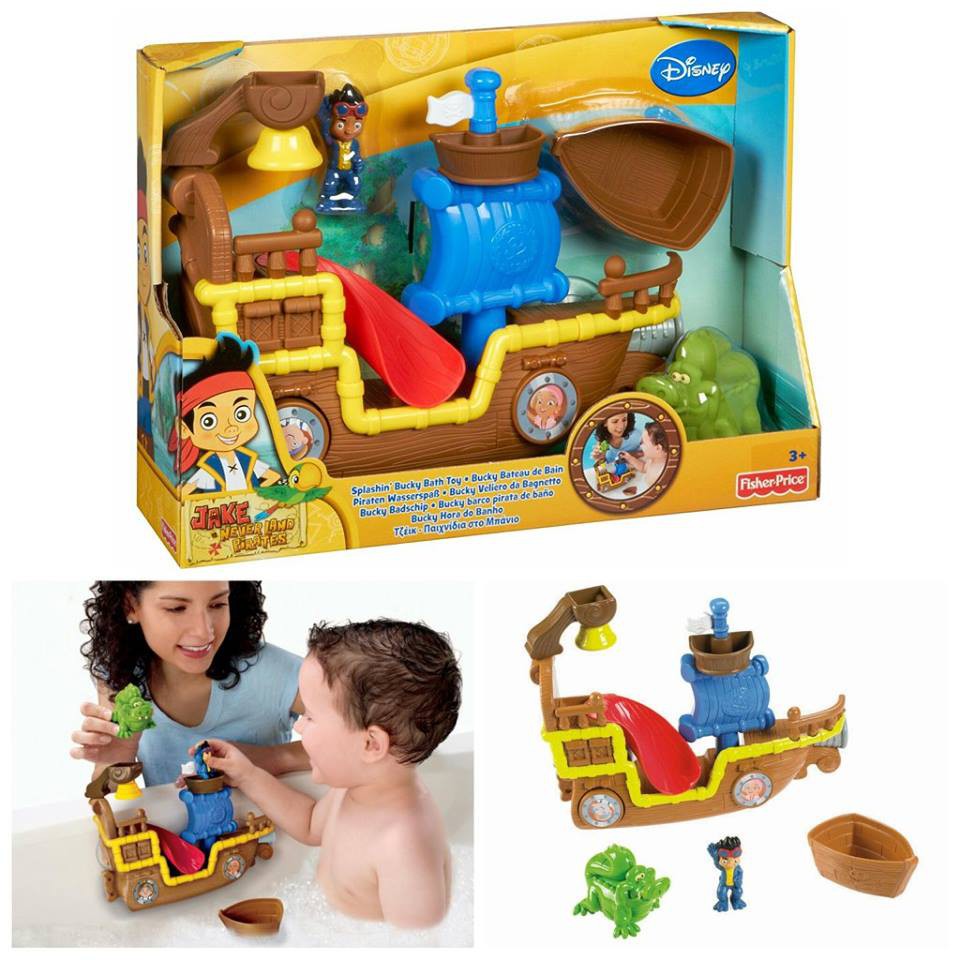 jake and the neverland pirates bath toys