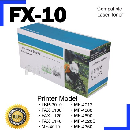 Compatible Toner Canon Fx10 Lbp 3010 L100 L120 L140 Mf 4010 Mf 4012 Mf 4680 Shopee Singapore