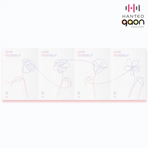 Bts Love Yourself 承 Her L O V E Random Cover Bts Album Cd Shopee Singapore