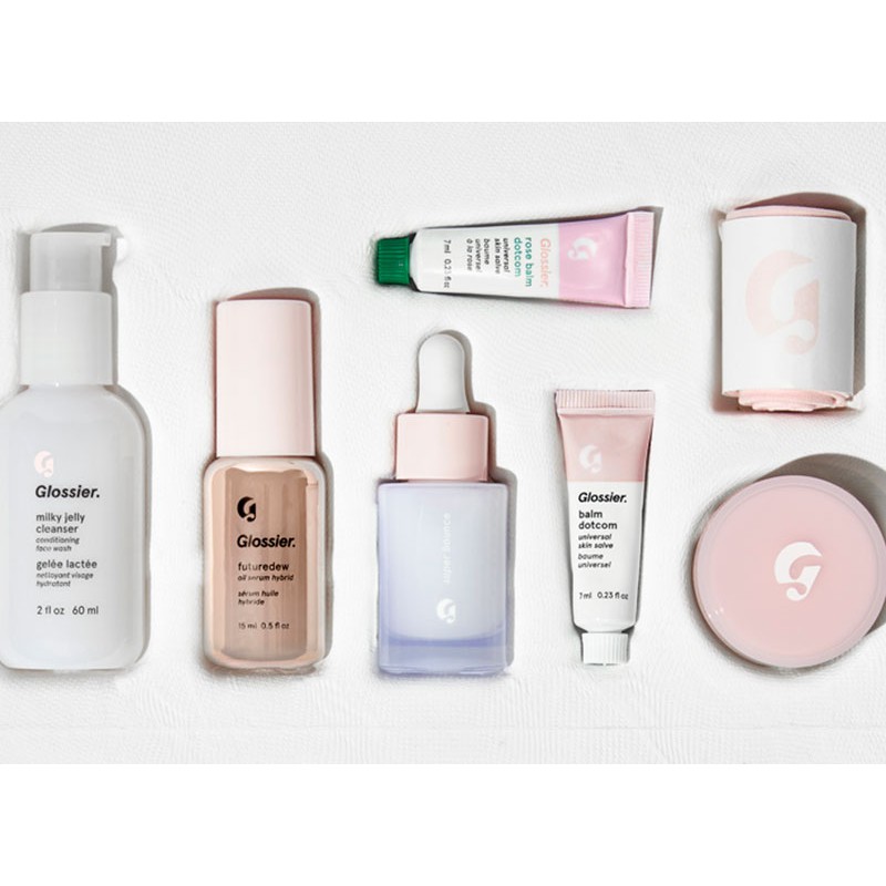glossier skin care order