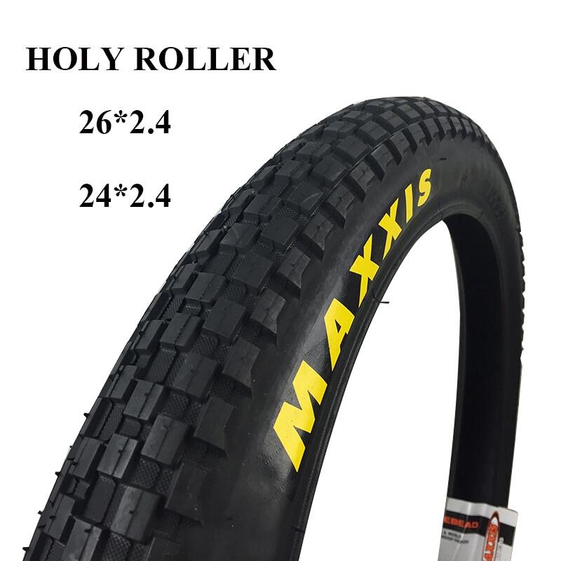 Maxxis Holy Roller Bicycle Tire 26 2624 2424 Ultralight Bmx Street Bike Tires Chocolate 4642