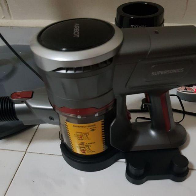 Airbot Supersonics 2.0 Upgraded (Red) Cordless Stick Vacuum Cyclone