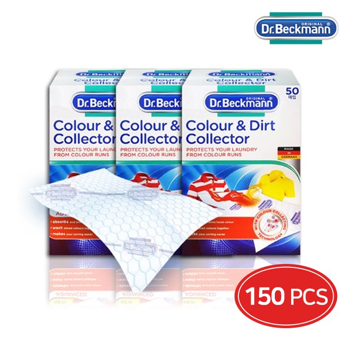 Dr.Beckmann] 50 Colour & Dirt Collector Sheets Germany prevention/fine removal/colour dirt collector | Shopee Singapore